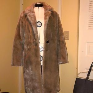 Faux Fur Coat